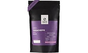 Coffee Circle - Premium Bio Kaffee - Yirgacheffe - Ausgewogener gemahlener Kaffee aus dem Hochland Äthiopiens - fairer & direkter Handel - 100% Arabica - frisch & schonend geröstet - 350g Kaffeepulver