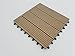Produktbild DuroLine® WOOD 1 Set mit 11 WPC Bodenplatten (30x30x2,5cm) entspricht 1 m² mit easyLockTM System (Sandalwood)