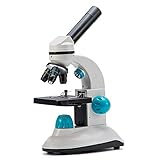 El microscopio perfecto para niños jóvenes primarios para realizar experimentos en casa.