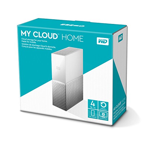 Western Digital 4TB My Cloud Home Personal Cloud, Network Attached Storage â€“ NAS