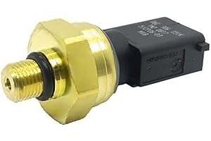 Riloer Sensor de presión de combustible, Compatible con A-UDI A3 A4 A5 A6 A8 Q5 Q7 R8 RS4 S5 S6 S8 TT VOLKSWAGEN EOS GTI J-ETT-A PASSAT, 06E906051E, 06E906051J, 06E906051K