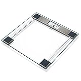 Beurer GS11 Báscula digital de baño con pantalla LCD, digitos grandes, capacidad 150 kg,...