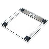 Beurer GS 11 - Báscula de baño de Vidrio, pantalla LCD, 150 kg / 100 gr, color transparente (versión 755.05)