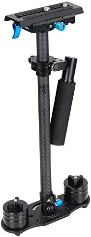24in (60CM) Handheld Carbon Fiber Adjustable Camera Steady Stabilizer DSLR Video