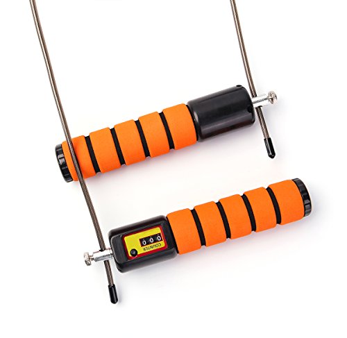 JOYORUN Springseil Speed Rope mit Zähler / Springseil Stahl für Sport Training CrossFit, Fitness-Training, Rope-Skipping, MMA & WODs - 8