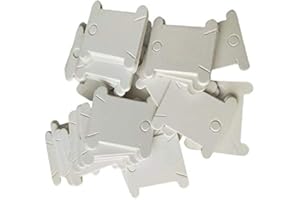 2AINTIMO Bobine di Filo da Ricamo Farfalline Avvolgifilo Ricamo per Punto Croce Ricamo Mouline Deposito di Cucito (10)