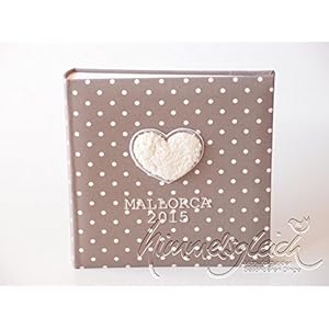 Fotoalbum Punkte taupe