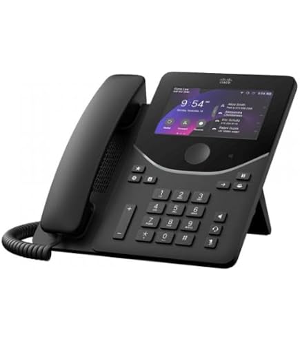 Cisco DP-9861 IP-Telefon – Mit 5 Zoll Display, WLAN, Bluetooth, PoE, Für Webex & CUCM