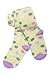 Weri Spezials Baby and Children Tights, Green/Multicoloured Peas, Size: 2-3 years (92/98)