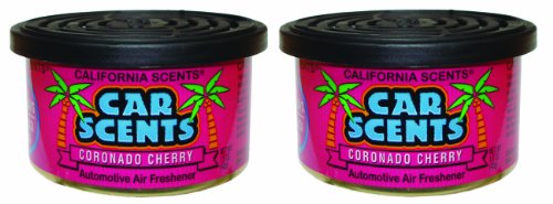 California Scents F312 California Car Scents Tin - Cherry Fragrance (Pack of 2)