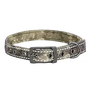 Pets Empire Camo Dog Collar Padded Dog Collar Reflective Dog Collar Puppy Collar Training ( Blue ) Dog Collar Behavioral Dog Collar Camo Dog Collar ( Sand ) (M)