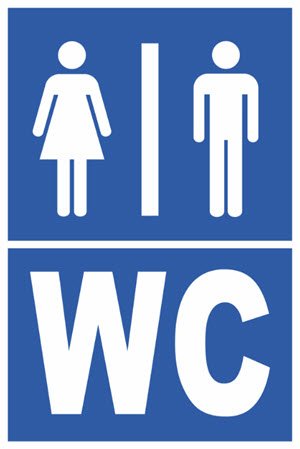 schild toilette sauber halten - Schnaeppchen Center