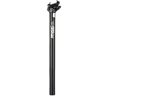 Trkimal Shim Tige de selle de vélo en alliage d'aluminium 27,2 mm, 30,9 mm, 31,6 mm, 400 mm, réglable pour VTT, vélo de route, VTT, BMX