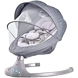 Balancelle bébé/transat électrique bebe ALPHA (gris)