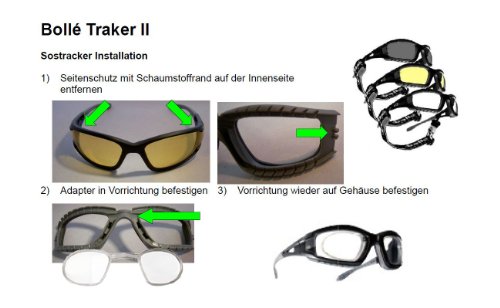 Bollé Optischer Einsatz für Tracker II Serie (SOSTRACKER) - 2