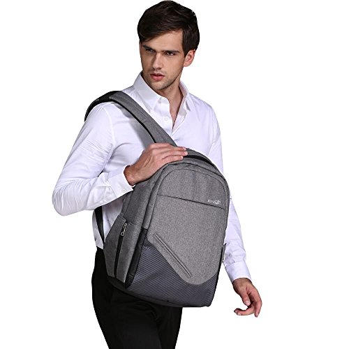 WinBridge Anti-Diebstahl-Laptop-Rucksack Reisetasche mit USB-Ladeanschluss Wasserdicht Business Daypack 【BP002】 - 8
