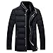 Produktbild ASDSI-1 Herren-Daunenjacke Winter Business Casual Daunenjacke Mit Abnehmbarem Pelzkragen