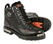 Produktbild Milwaukee Leder Herren Klassische Motorradstiefel (schwarz, Größe 9,5)