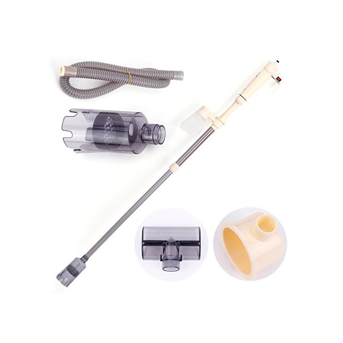 Buy SurePromise Aquarium Gravel Battery Fish Tank Vacuum Syphon Siphon