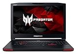 Prozessor: Intel Core i7-7700HQ (2,8 GHz, bis zu 3,8 GHz mit Intel Turbo-Boost-Technik)