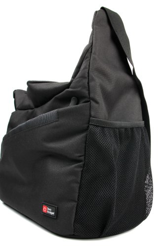 Besace de transport multi-poches pour appareils photo Panasonic Lumix GF8 et DMC-FZ300  Nikon Coolpix B500 et B700 Bridge et Pentax K-1 SLR et leurs accessoires  par DURAGADGET