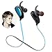 Produktbild In-Ear Bluetooth Kopfhörer, Lauftraining Schweißresistent Sport Ohrhörer eingebautes Mikrofon für iPhone 7/7 Plus 8/8 Plus iPhone X Samsung S8/S8 Plus S9/S9 Plus iPad iPod Tablet PC Andere Bluetooth-Gerät (Blau)