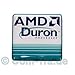 Produktbild Gehäuseaufkleber 25 x 25 mm Casesticker 3D-Doming AMD Duron weiss