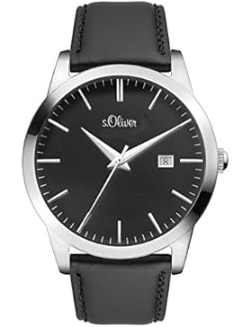 s.Oliver Time Unisex Erwachsene-Armbanduhr SO-3396-LQ
