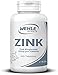 Zink Tabletten 365 Stück - Zink-Bisglycinat (Zink Chelat) Jahresvorrat 25mg Zink pro Tablette Vegan (Einführungspreis) Hohe Bioverfügbarkeit Wehle Sports