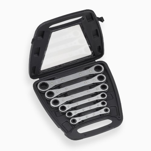 Meister Ratschenringschlüssel-Satz 6-teilig, 8286000 - 2