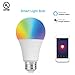 Produktbild Intelligente Glühbirne, RGBCW-WLAN-LED-Birne, mehrfarbig, 60W-Äquivalent, dimmbar, kostenlose APP-Fernbedienung, kompatibel mit Amazon Alexa und Google Home, kein Hub erforderlich,1pack
