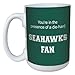 Produktbild Tree-Free Greetings lm44603 Seahawks College Football Fan Keramiktasse mit Henkel, 425 ml