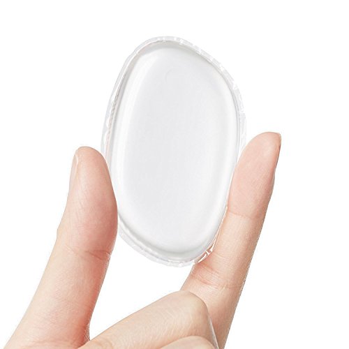 3 Silikon Make-Up Schwamm / Silicone Blender Sponge weniger Make-Up Verbrauch leichten Reinigung des Silikongels - 3
