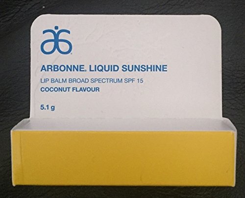 Arbonne Liquid Sunshine Lip Balm Mineral Sunscreen Broad Spectrum SPF 15 by BHW