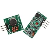 SANEC 433Mhz Rf Kablosuz Alıcı Verici Mod&uuml;l - Transmitter Receiver Arduino