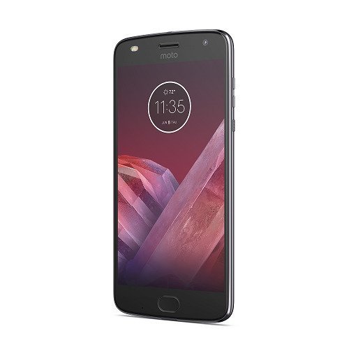 Motorola Moto Z2 Play Smartphone da 5,5 pollici FHD AMOLED, 4GB RAM, 64 GB ROM, Snapdragon 626 Octa-core 2,2 GHz, 12 MP Camera, 4G LTE, Android 7.1.1, Grigio Lunare H3G