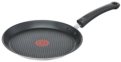 Tefal H8643814 Emotion Inox Crêpière 25 cm Inox Tous Feux Dont Induction