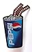 Produktbild Pepsi Cola - Pin 31 x 20 - Becher mit Trinkhalmen