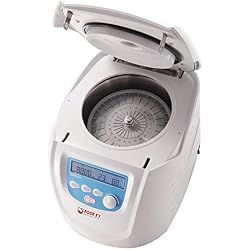 Four E's Scientific Digital LCD Hématokritcentrifuge de table 200-14000rpm, 18620xg. Lot de 100 tubes de 1,5/2 ml avec hématocrite pour déterminer la valeur hématocrite