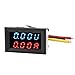 Produktbild DC 0-200V 20A Blau Rot LED Dual Digital Panel-Meter Voltmeter Amperemeter