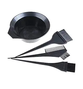 Sweetpea 4 pcs 4pcs Hair Dye Applicator Color Dye Bowl Comb Brushes Set.Coloring Dye Bowl Tool Kit for Hair Dyeing