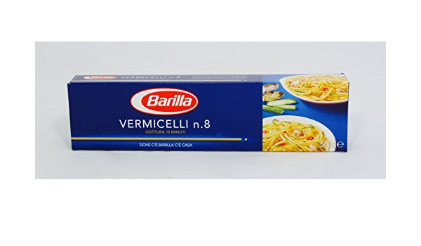 Barilla Vermicelli Nr 8 Amazon De Lebensmittel Getranke