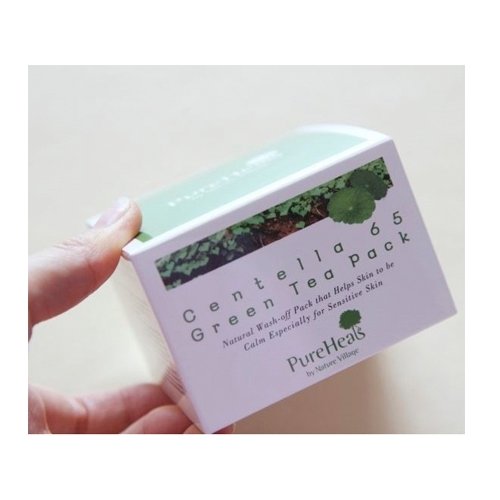 Pure Heal's Die Grünteemaske Centella 65 ist 130ml gewaschen