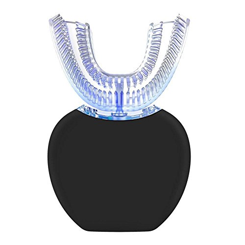 Preisvergleich Produktbild Ultraschall Elektrische Zahnbürste Teeth Whitening Kit Drahtlose Wiederaufladbare Gerät 360° Automatische Zahnbürste
