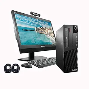 (Renewed) Lenovo ThinkCenter 19 Inch All in One Desktop Set ( Intel i5 4th Gen/ 8 GB/ 1 TB HDD /19