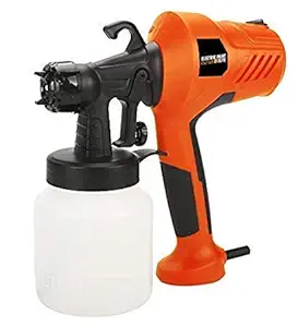 Janvitha 750W Electric Paint Sprayer Elite for Fast Flawless, Painting Perfection Tool 800ML - Orange Color 6Months Warranty