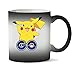 Produktbild MugWorld Pikachu | Inspired by Pokemon Go | Catch Them | Fun | Adventure | Japanese | | Game | Simple | Shape Tasse Hitze Farbwechsel