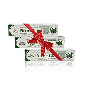 Kudos Neem+Clove Toothpaste Pack of 4 Pieces