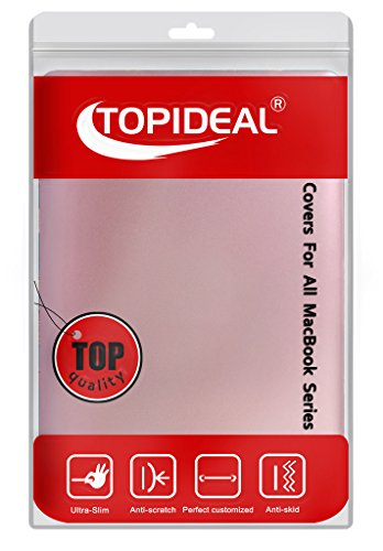 Topideal Laptop-Schutzhülle, matt, seidenmatt, Hartschalen-Schutzhülle für MacBook Pro mit Retina-Display 33 cm / 13 Zoll (A1706/A1708) (USB-C) mit/ohne Touch Bar (Version 2016 Okt.) - 5