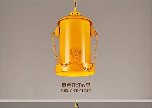 SQIAO Modern LED Pendant Lights Iron Chandelier restaurant Cafe Lounge Bar Hallway Fire Hydrant post 23*42cm Chandelier